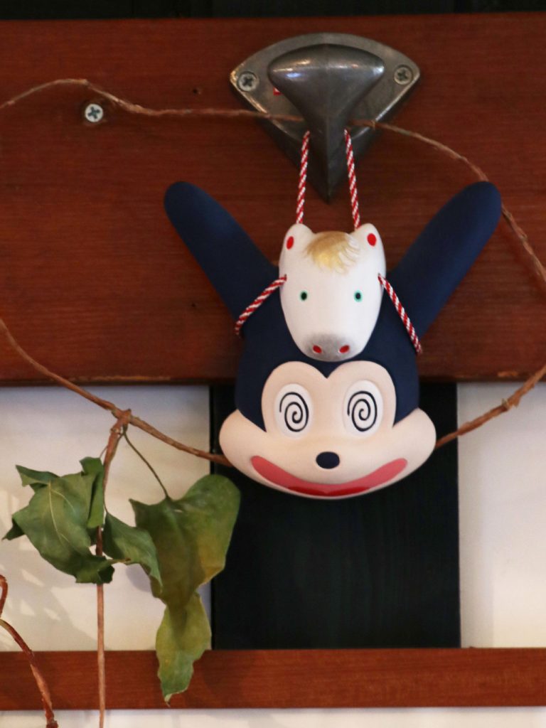 TIGRE BROCANTE »アーカイブ » ナッティー干支面博多人形”午”